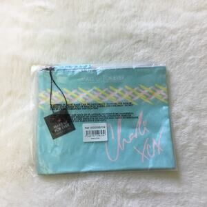 Makeup Forever Teal Makeup Bag